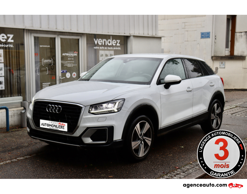 Gebrauchtwagenkauf, Günstige Gebrauchtwagen | Automobilienagentur Audi Q2 1.6 TDI 116 Design Luxe BVM6 (ACC, GPS, Radars Av&Ar...) Blanc Jahr 2016 Manuelle Diesel